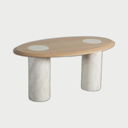 Dahlia Loft Desk — neutral background 01
