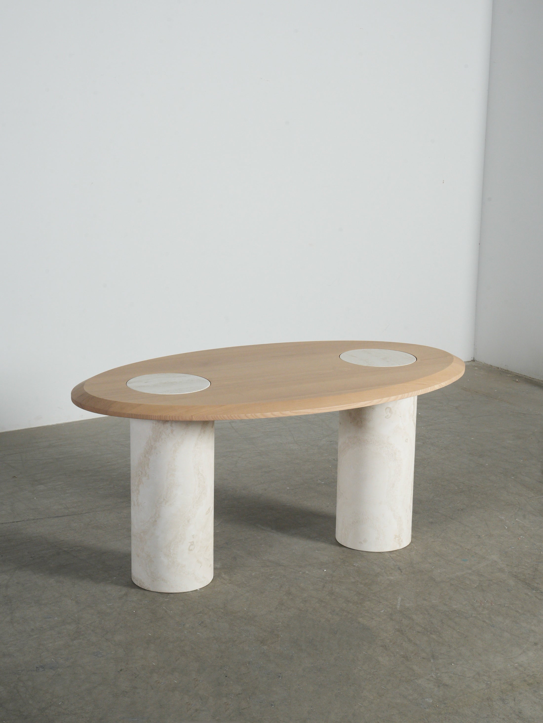 Dahlia Loft Desk in a finished interior.