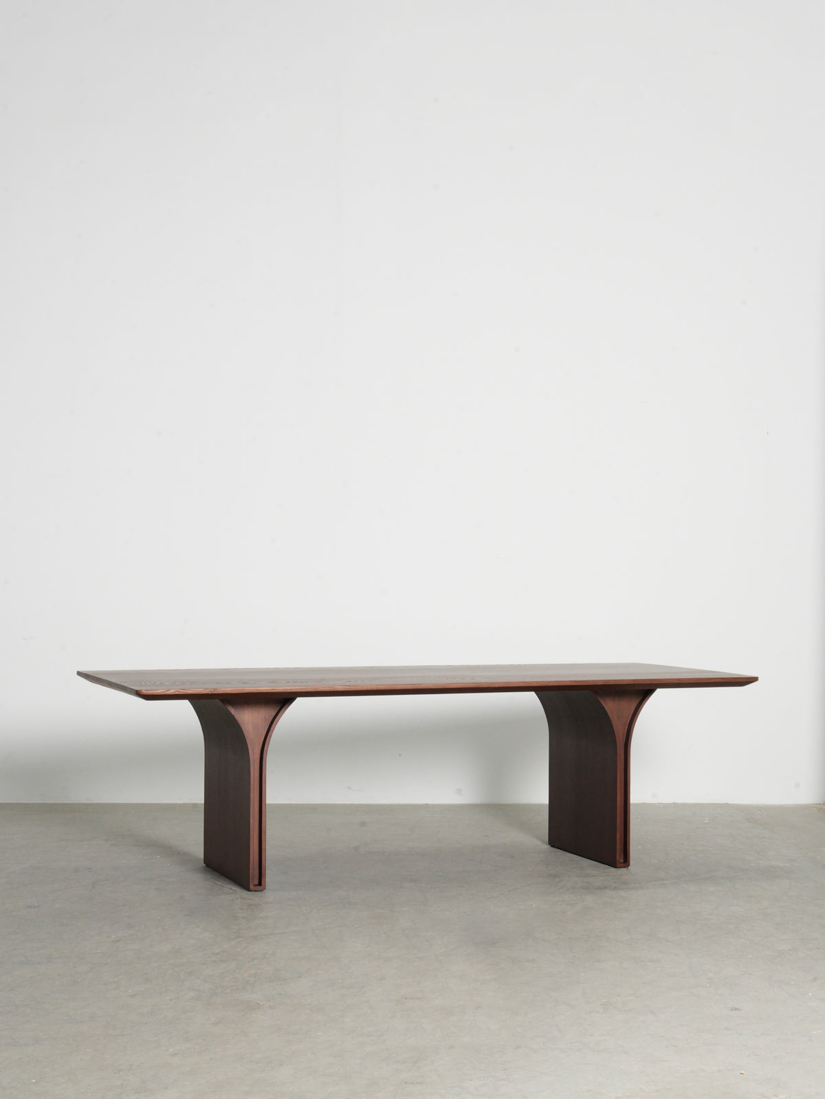 Nola Loft Dining Table in a finished interior.