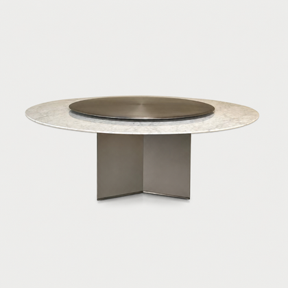 Willow Loft Dining Table — neutral background 01