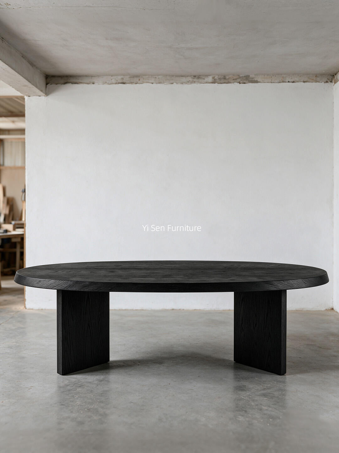 Arden Point Dining Table in a finished interior.