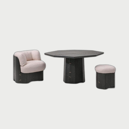 Calder Point Dining Table — neutral background 01