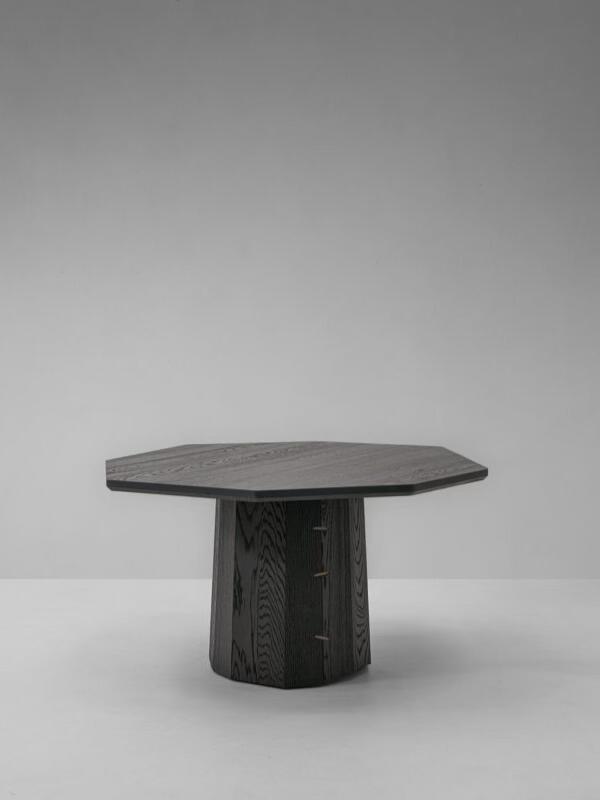 Calder Point Dining Table in a finished interior.