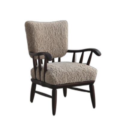 Celine Point Lounge Chair — white background 02