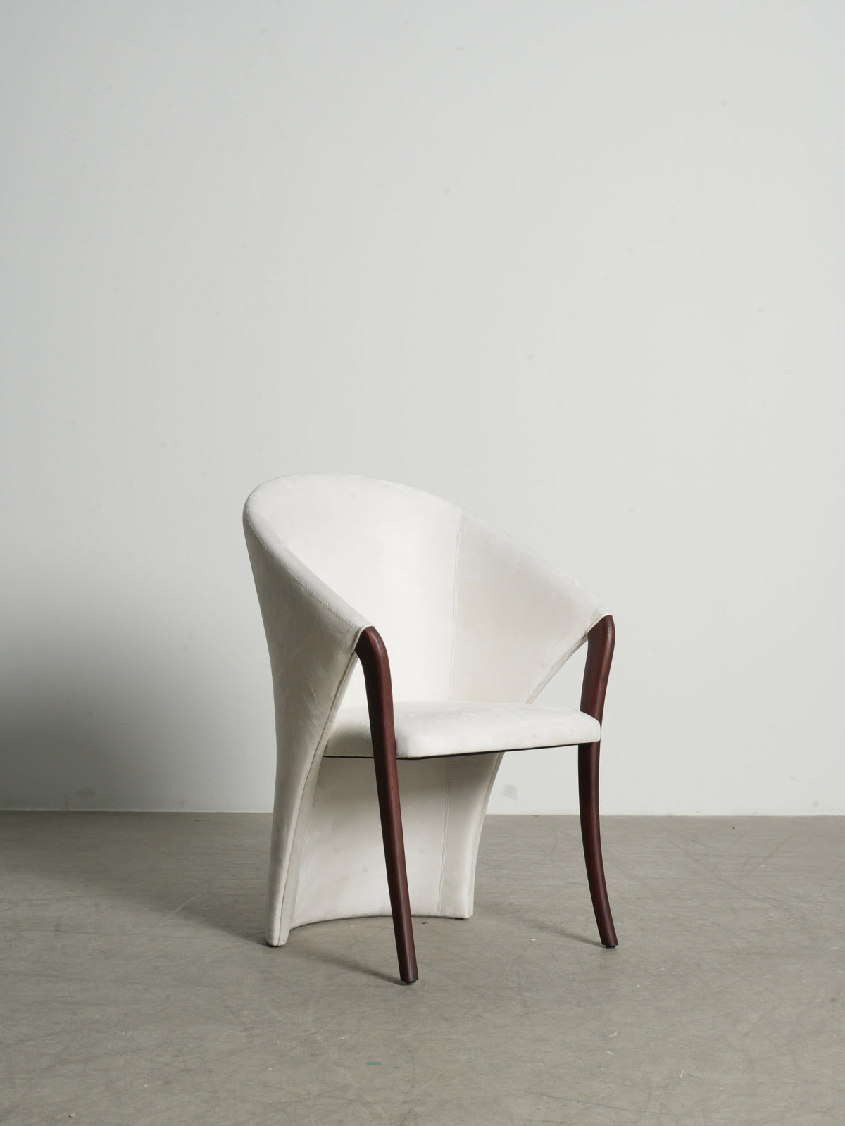 Elara Point Lounge Chair in a finished interior.