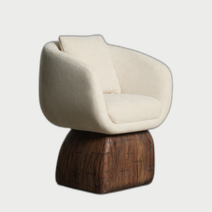 Flora Point Lounge Chair — neutral background 01