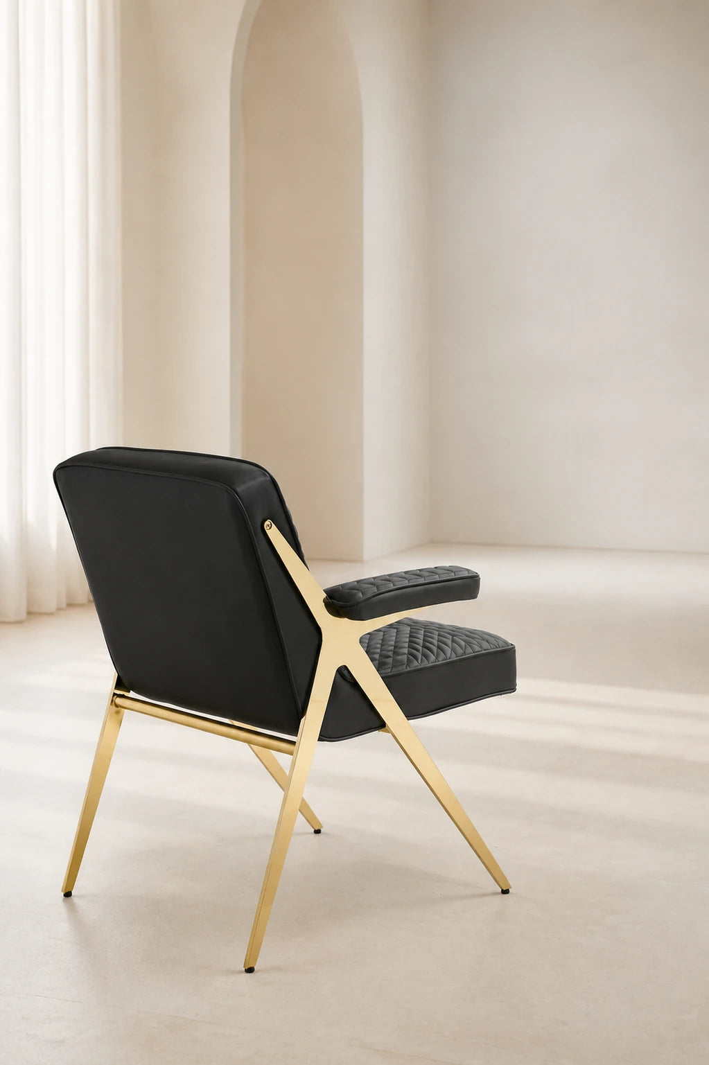 Marlow Point Lounge Chair in a finished interior.