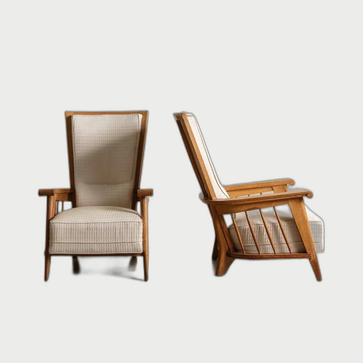Orion Point Lounge Chair — neutral background 01