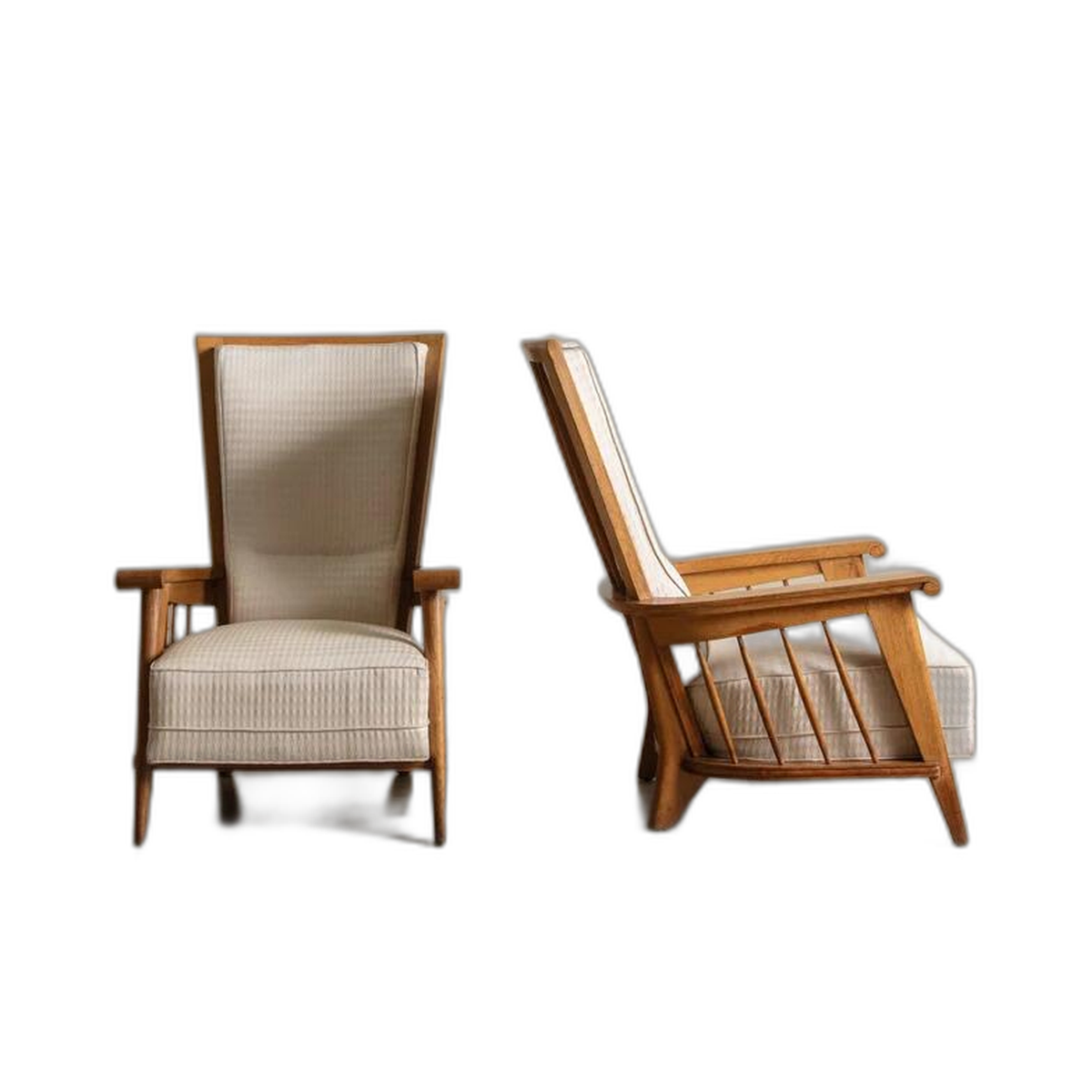 Orion Point Lounge Chair — white background 02