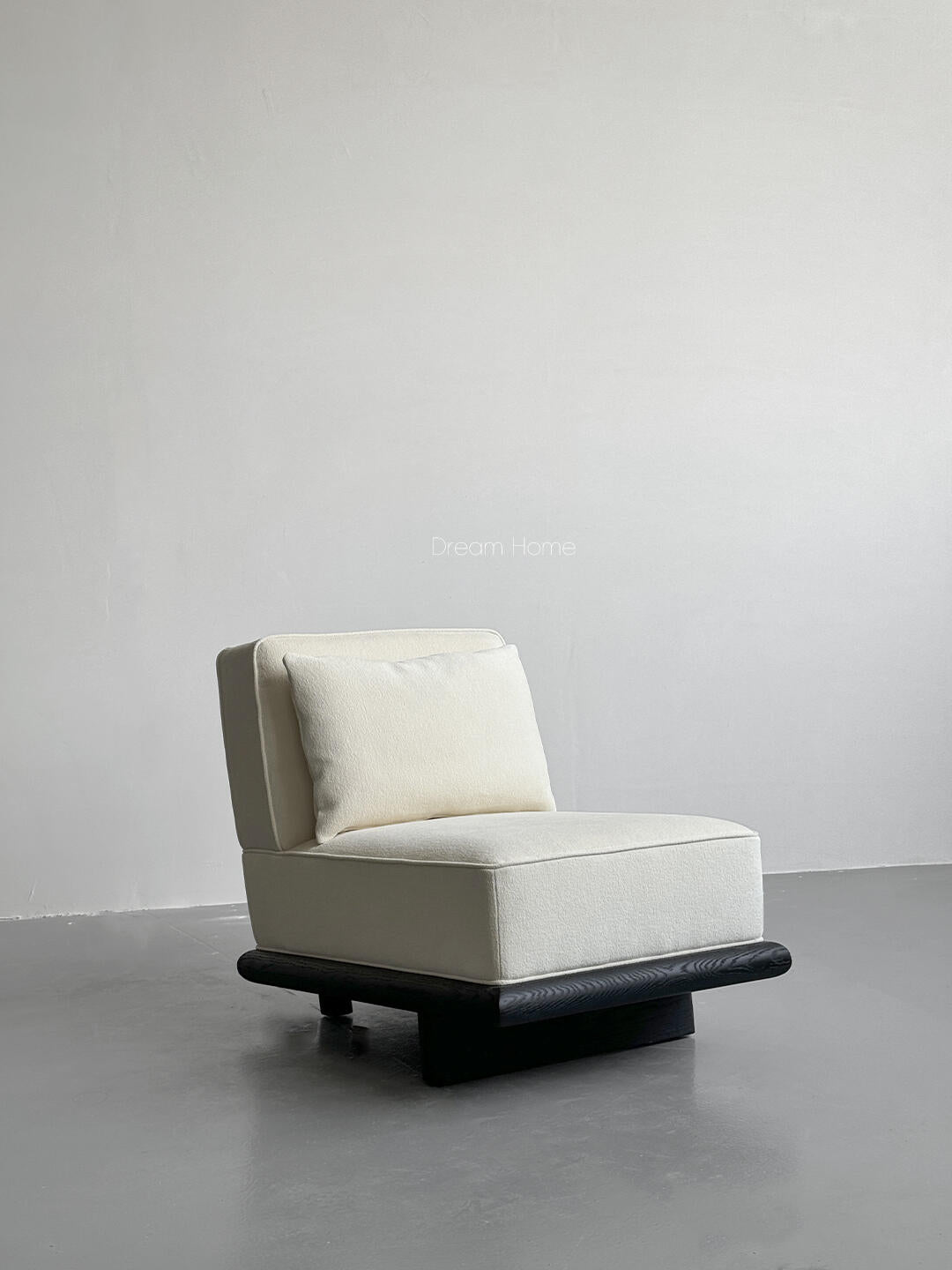 Rowan Point Lounge Chair in a finished interior.