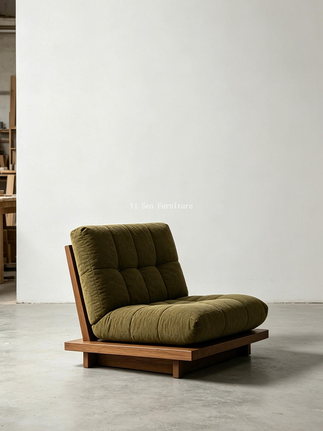 Sable Point Lounge Chair in a finished interior.