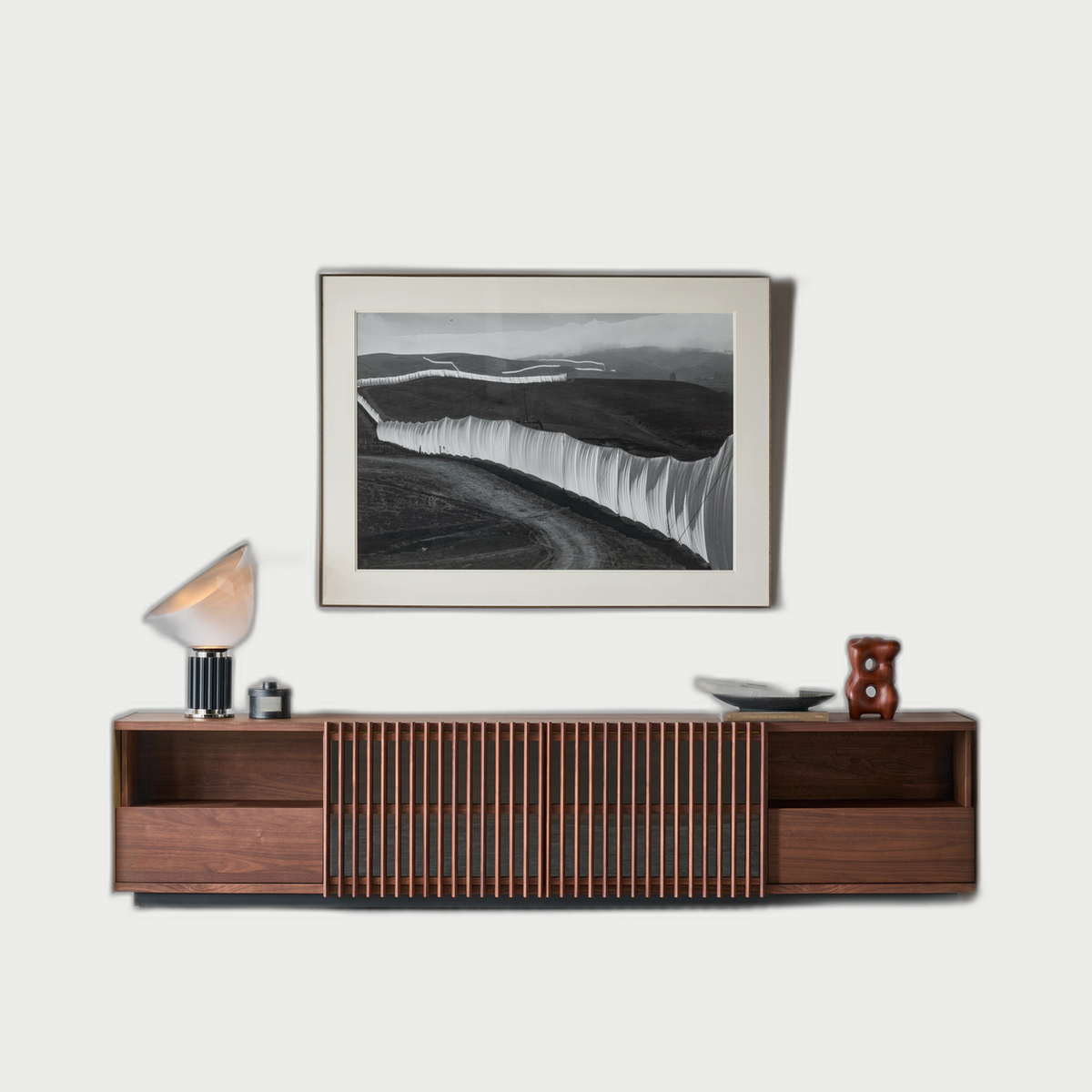 Alba Hill Media Console — neutral background 01
