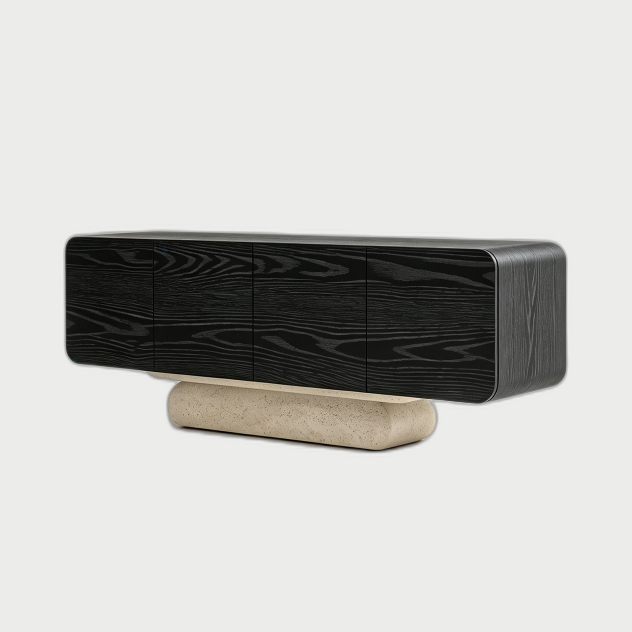 Aster Hill Media Console — neutral background 01