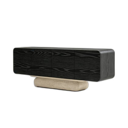 Aster Hill Media Console — white background 02