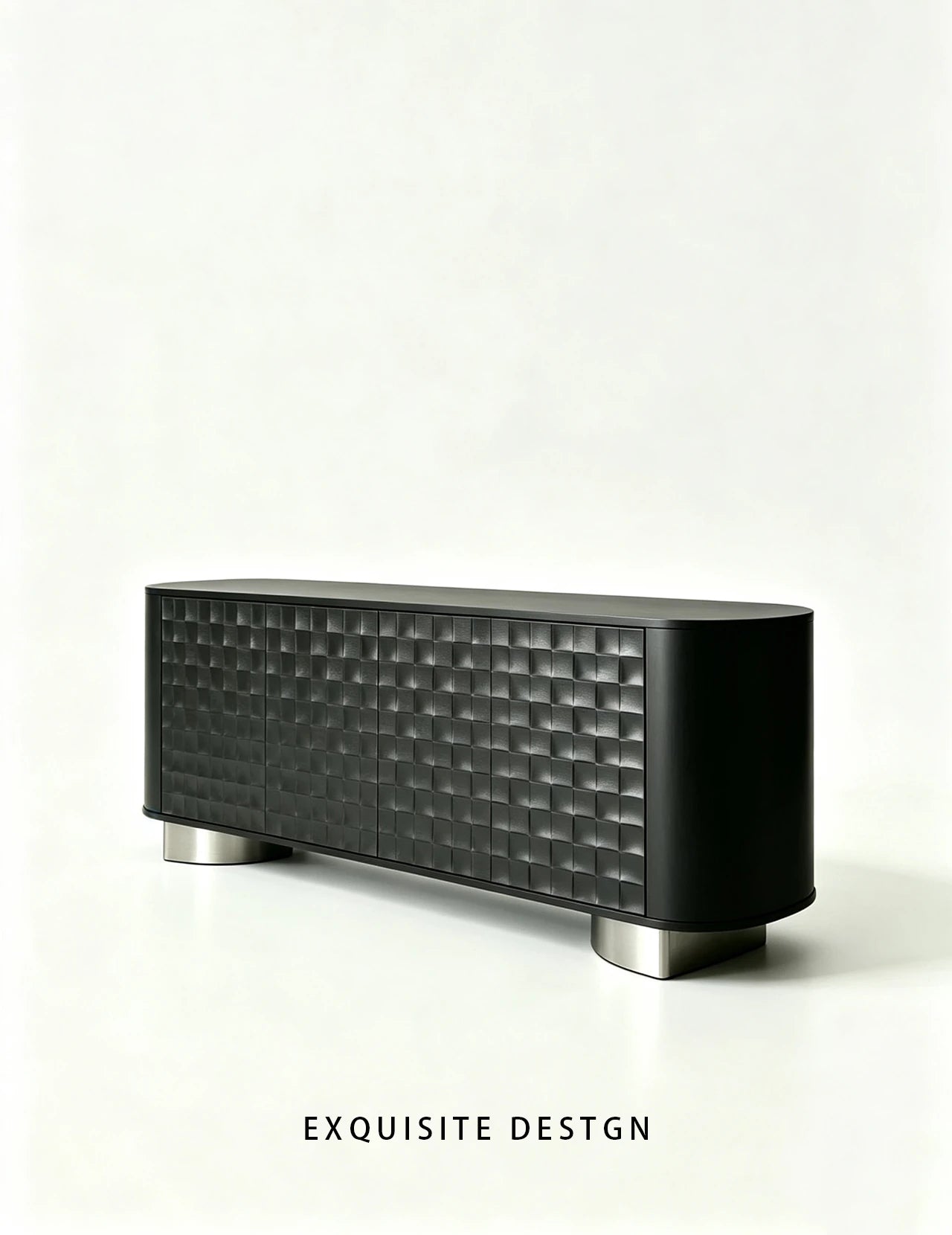 Calder Hill Media Console in a finished interior.