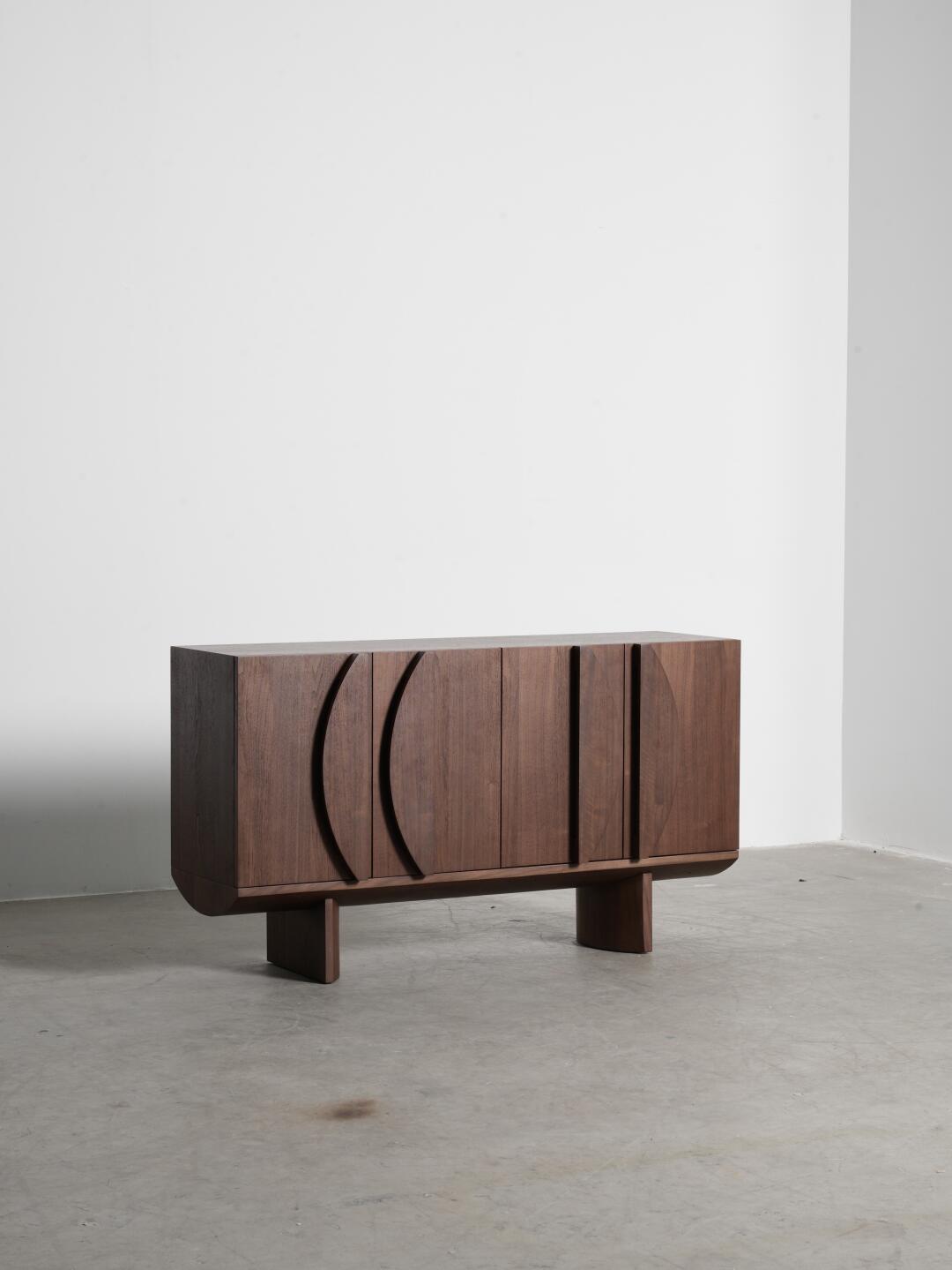 Flora Hill Sideboard in a finished interior.