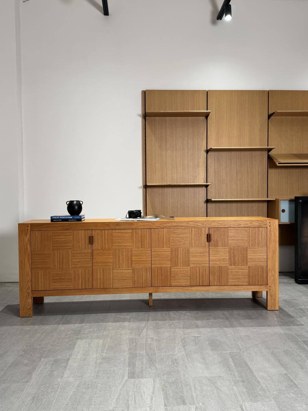 Halo Hill Sideboard in a finished interior.