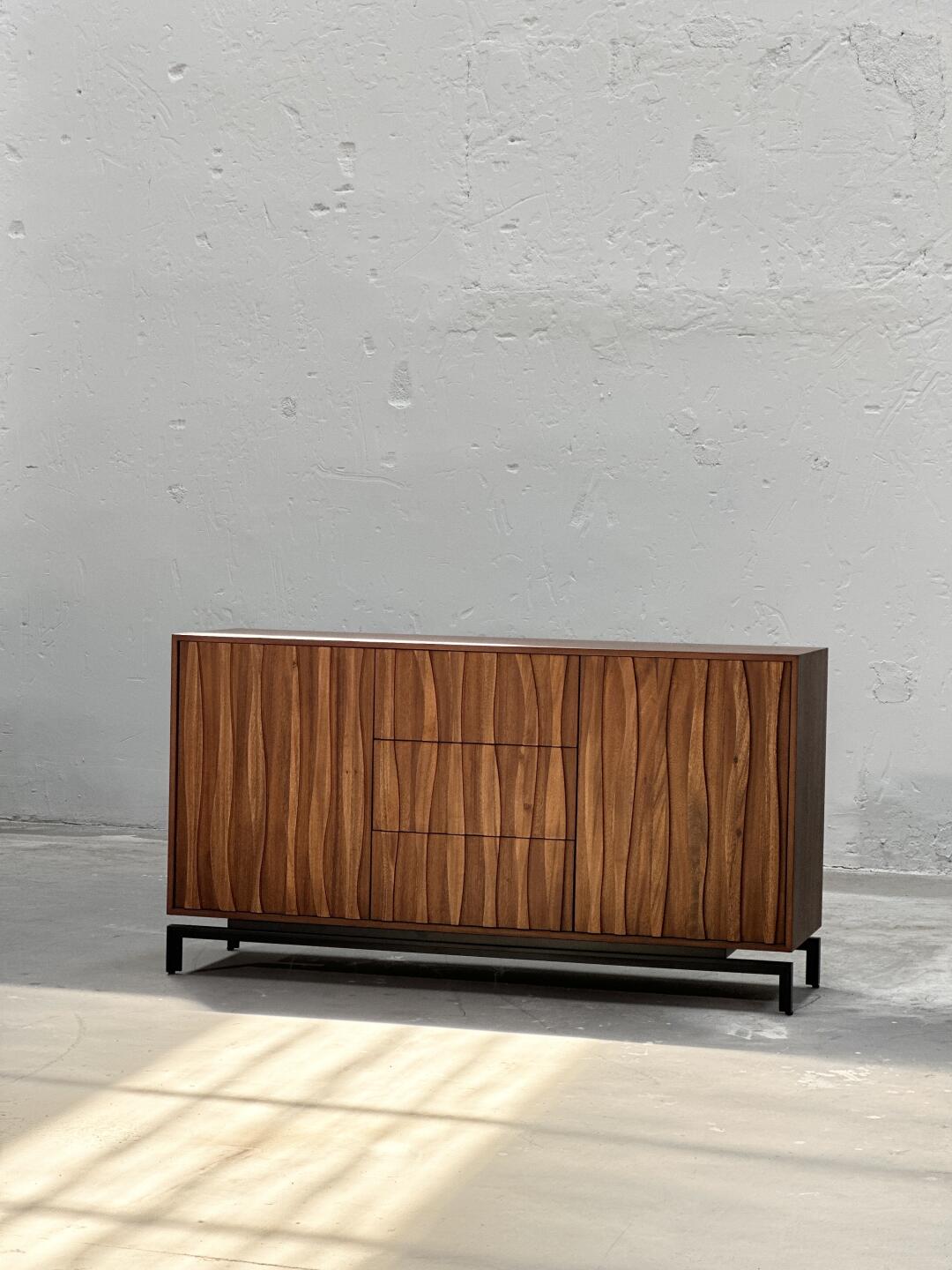 Harbor Hill Sideboard in a finished interior.