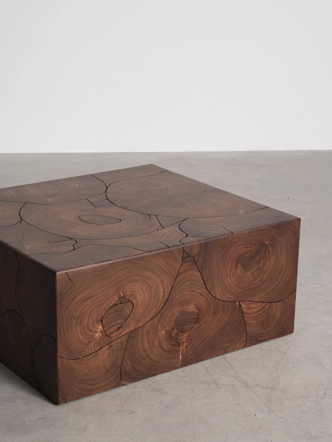 Alba Lake Side Table in a finished interior.