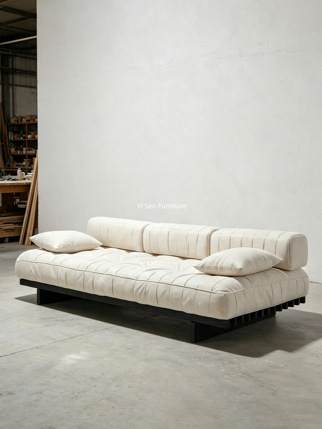 Glen Lake Sofa in a finished interior.