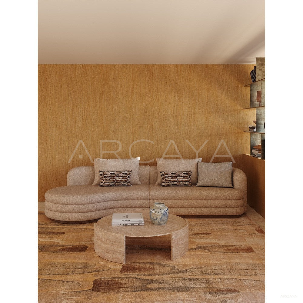 Thick Cut Sandwich Linen Sofa in detail