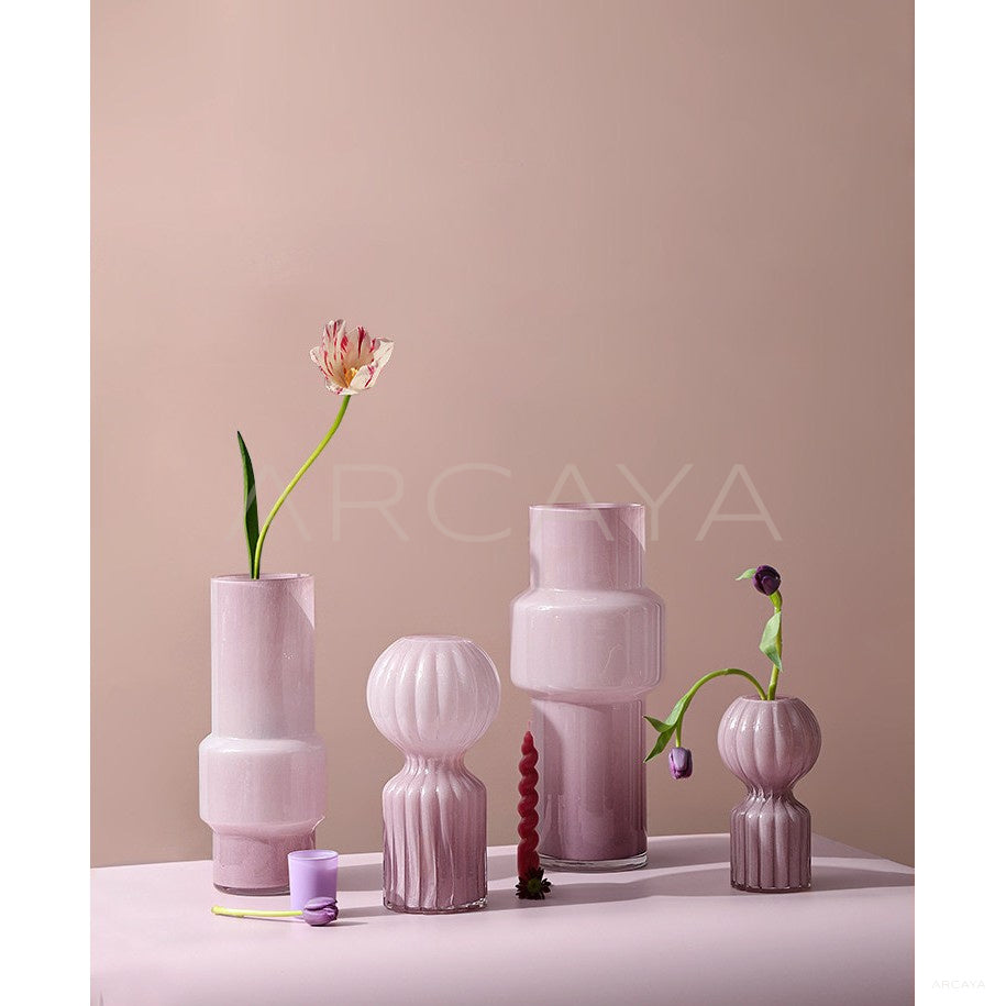 Glass Vase Lucky Bamboo in detail