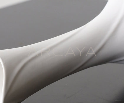 Song Aesthetic White Ceramic Vase - scene