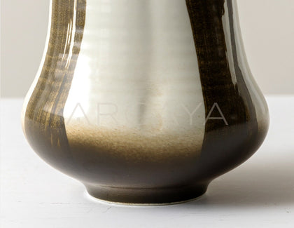 Mid Century Gradient Glaze Ceramic Vessel - scene
