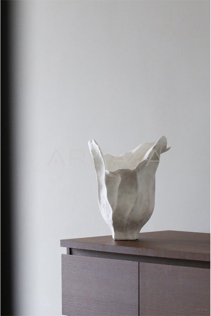 Jingdezhen Large Wabi Sabi Floor Vase - scene