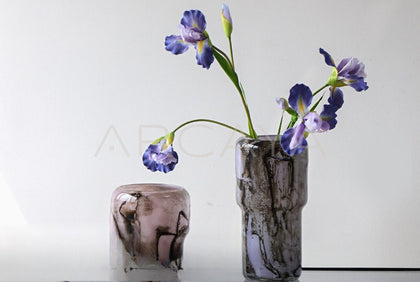 Glass Vase Wide Mouth - scene