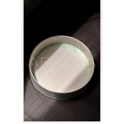 Dadan Mist Blue Ceramic Vessel - scene