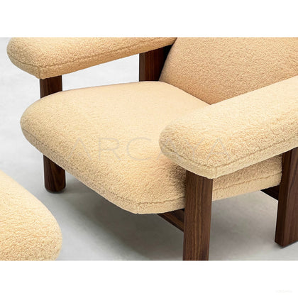 Sherpa Sofa Chair - scene