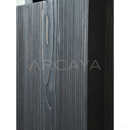 Old Money Sandblasted Cedar Side Table - scene
