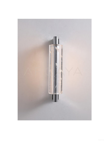Cloud Crystal Tube Wall Light 80545 - scene