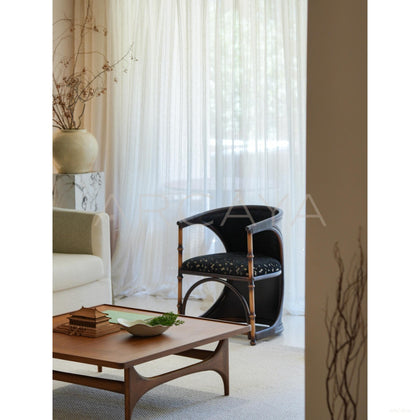 Autumn Home Coffee Table Lounge Chair - scene