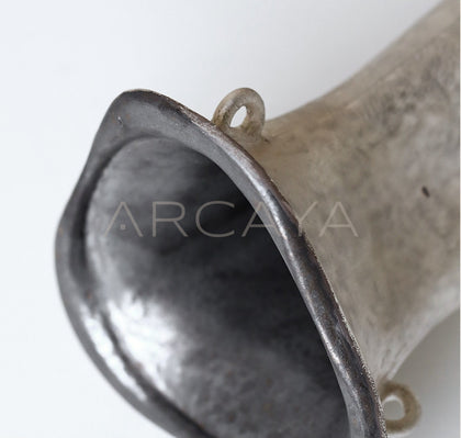 Dadan Silver Glaze Handmade Ceramic Vessel - scene