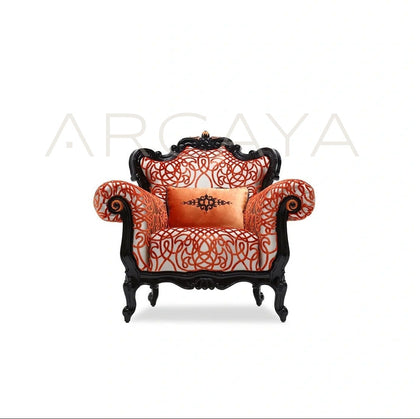 Amber Limited Edition Crystal Armchair - scene