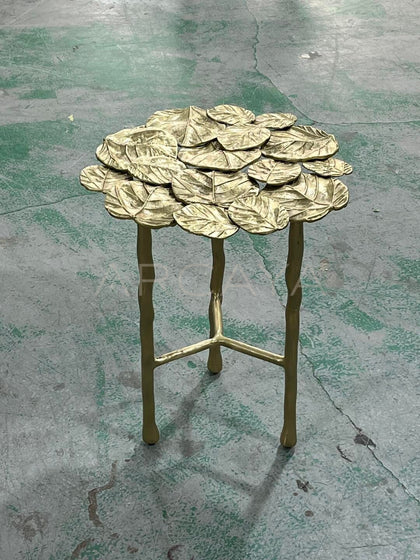 Brass Side Table - scene