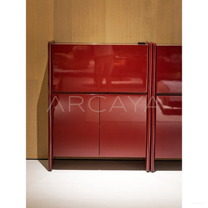 Deep Toned Living Room Sideboard - scene