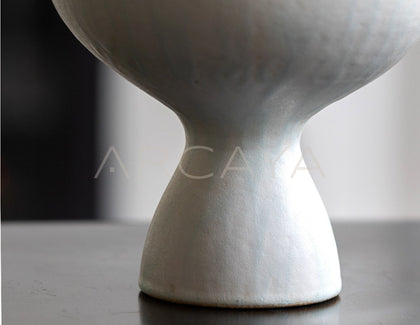 Dadan Light Blue Flow Pattern Vase - scene