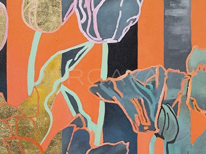 Mixed Media Wall Art 2503D0191 - detail