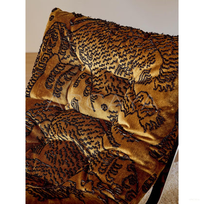 Ohm Lounge Chair Tiger Mountain Velvet - scene