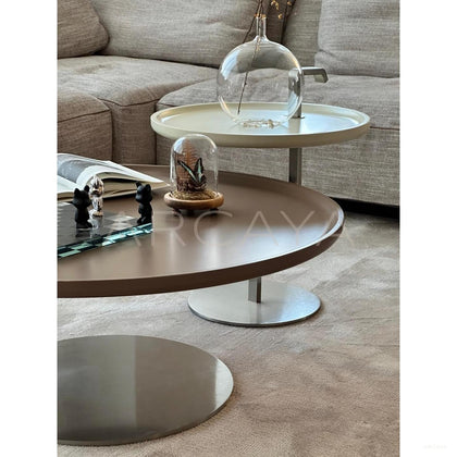 Yuanman Round Coffee Table - scene