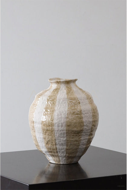 Wabi Sabi Chinese Floor Jar Vase - scene
