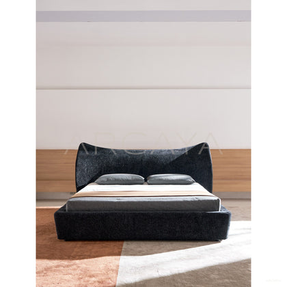 Mermaid Ultra Thin Headboard Bed - scene