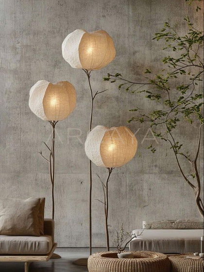 Wabi Sabi Floor Lamp Collection - scene