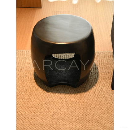 Hand Forged Brass Small Side Table - scene