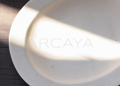 Amu Collab Chinese Oval Shallow Plate - scene