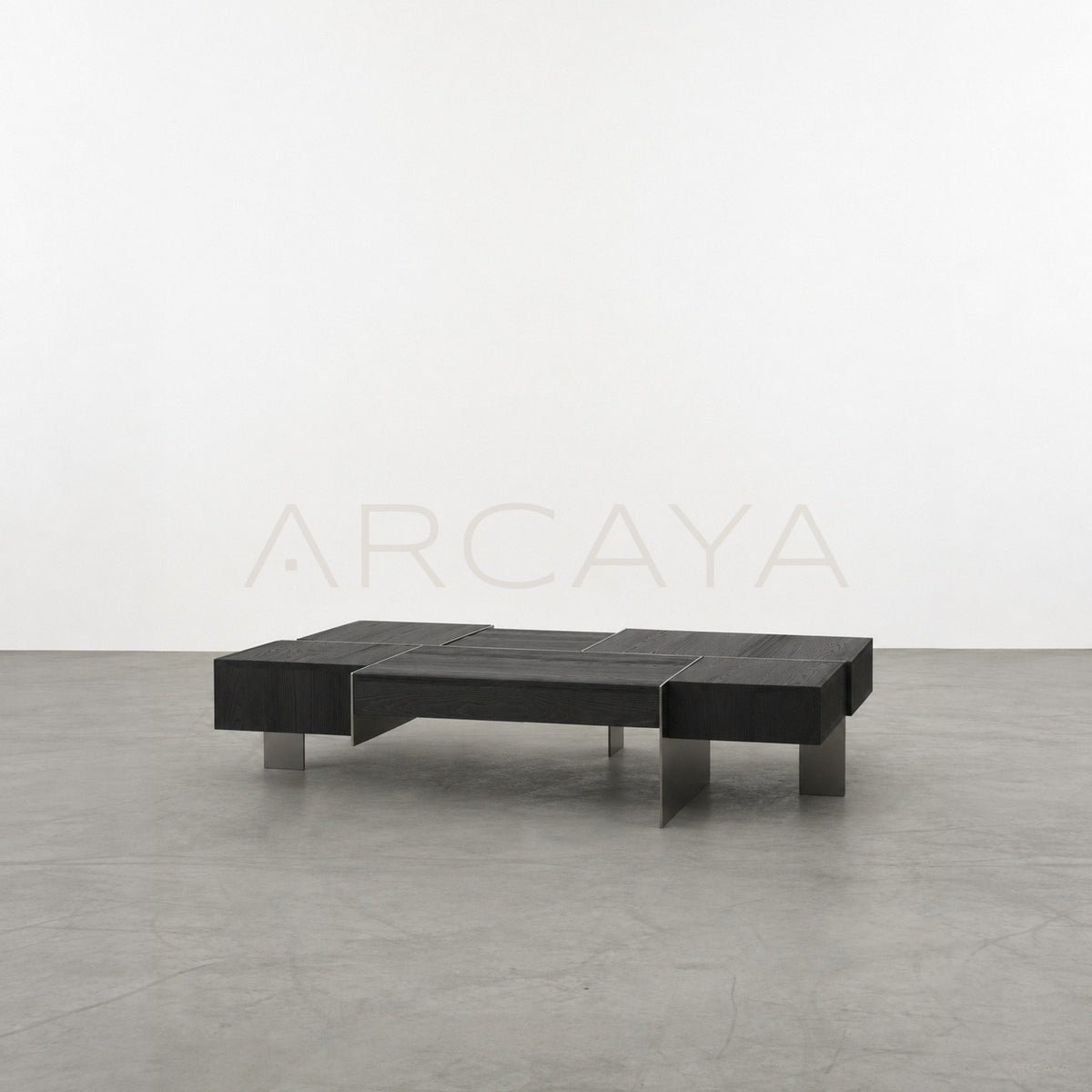Kitale Black Oak Coffee Table - main