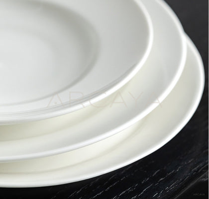 Sunxun Collab Plain Wide Rim Flat Plate - scene